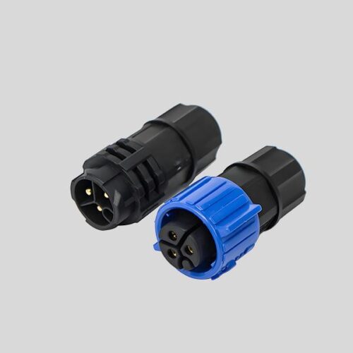 led connector 3pin plug outdoor lighting wire connectors