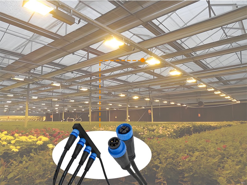 Led lighting connector