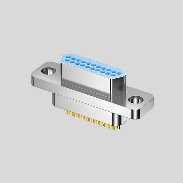 Aerospace Grade D Sub Micro D Connectors 21 Pin Female Soldering Type ...